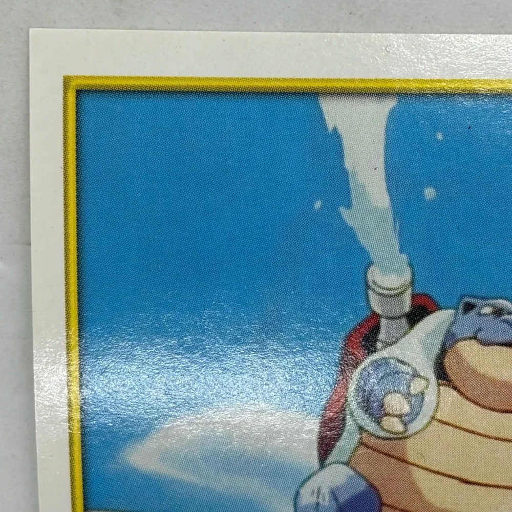Pokemon Blastoise Merlin Sticker 2000 Merlin Collections #129 Vintage Nintendo